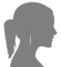 18K Gold over Sterling Silver Earrings  Laser and Diamond-Cut Extra Large Hoop Earrings (Also in Platinum Over Sterling Silver)