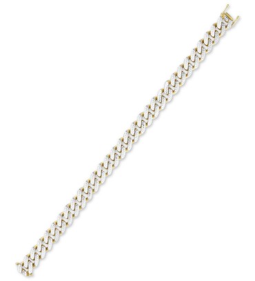 Two-Tone Wide Curb L...