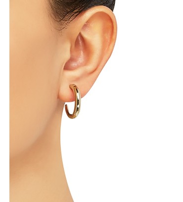 Polished Tapered Hoo...