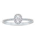 Diamond Halo Engagement Ring (1/4 ct. ) in 14k White  Yellow or Rose Gold