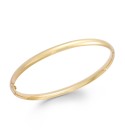 Stackable Bangle Bracelet in 14k Gold