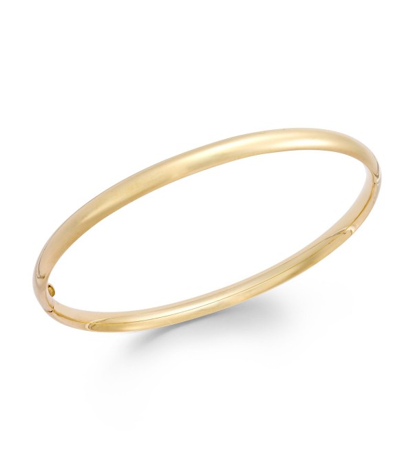 Stackable Bangle Bracelet in 14k Gold