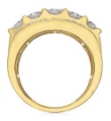 Men's Diamond Elevated Cluster Ring (3 ct. ) in 10k Gold