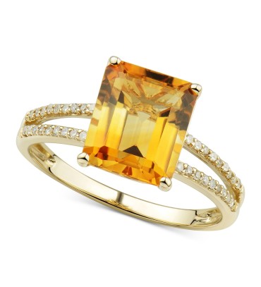 Citrine (3.0 ct. ) &...