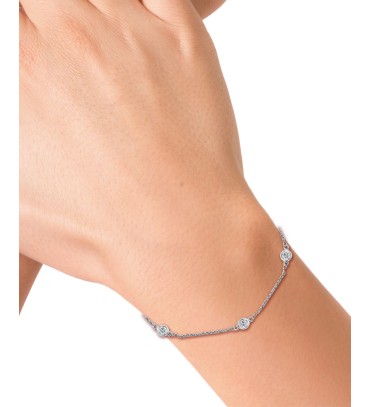 Diamond Bezel Link B...