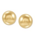 3-Pc. Set Polished Ball Stud Earrings in 14k Tricolor Gold