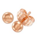 3-Pc. Set Polished Ball Stud Earrings in 14k Tricolor Gold