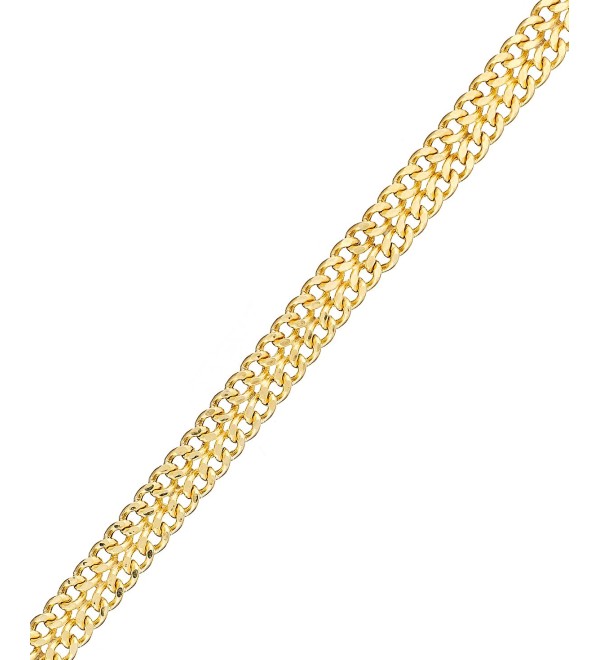 10k Gold Bracelet  Mesh Link Bracelet