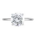 IGI Certified Lab Grown Diamond Solitaire Engagement Ring (2 ct. ) in 14k White Gold