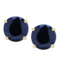 Sapphire Solitaire Stud Earrings (1-1/5 ct. ) in 14k Gold (Also in Emerald & Ruby)