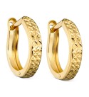 10k Gold Hoop Earrings