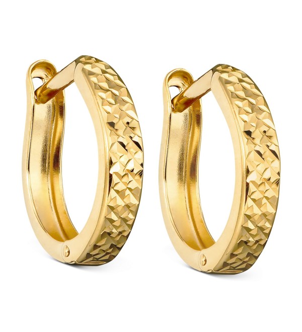 10k Gold Hoop Earrings