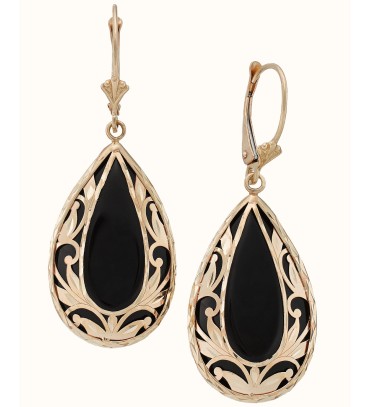 Onyx Teardrop Decora...