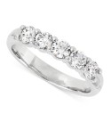 IGI Certified Lab Grown Diamond Band (1 ct. ) in 14k White Gold