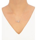 241 WEAR IT BOTH WAYS Diamond Cross Pendant Necklace (1/2 ct. ) in 14k White Or Yellow Gold