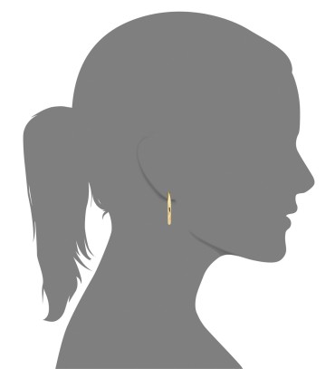 14k Gold Large Polis...