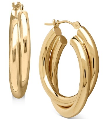 Double Hoop Earrings...
