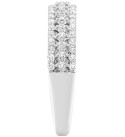 Diamond Openwork Three Row Band (3/8 ct. ) in 14k White Gold