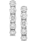 Diamond Hoop Earrings (1 ct. ) in 14k White Gold