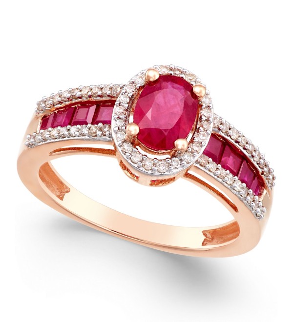 Ruby (1-3/4 ct. ) and Diamond (1/4 ct. ) Ring in 14k Gold