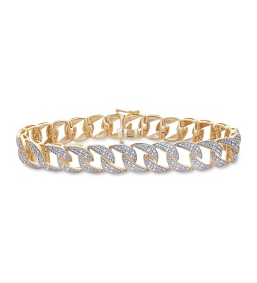 Men's Diamond Link B...