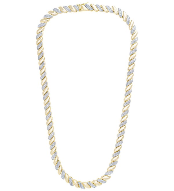 Women's Diamond Accent San Marco Necklace