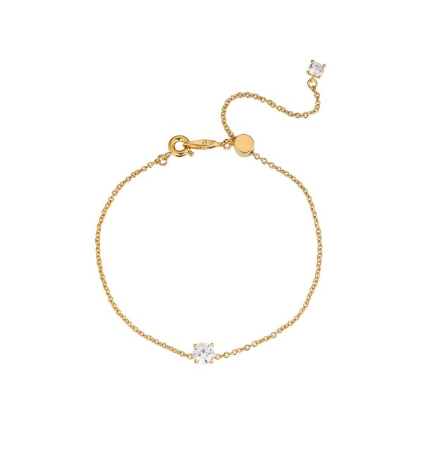 18K Gold Plated Line Bracelet  