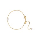 18K Gold Plated Line Bracelet  