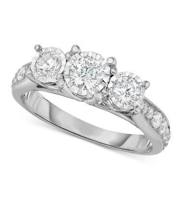 Diamond Three-Stone ...