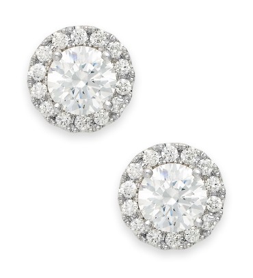 Diamond Round Halo S...