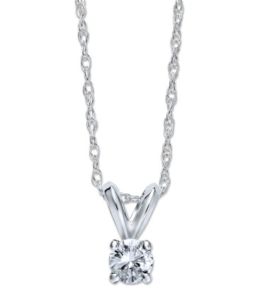 Round-Cut Diamond Pe...