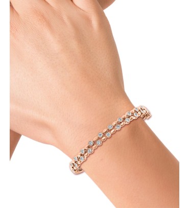 Diamond Bezel Bracel...