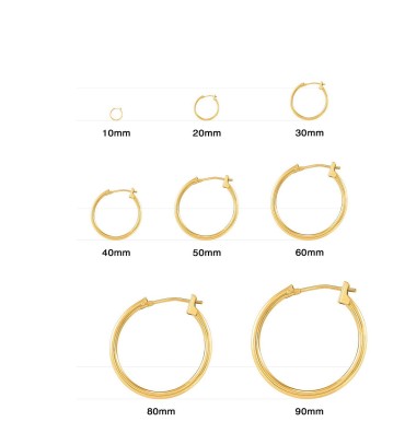 Polished Tube Hoop E...